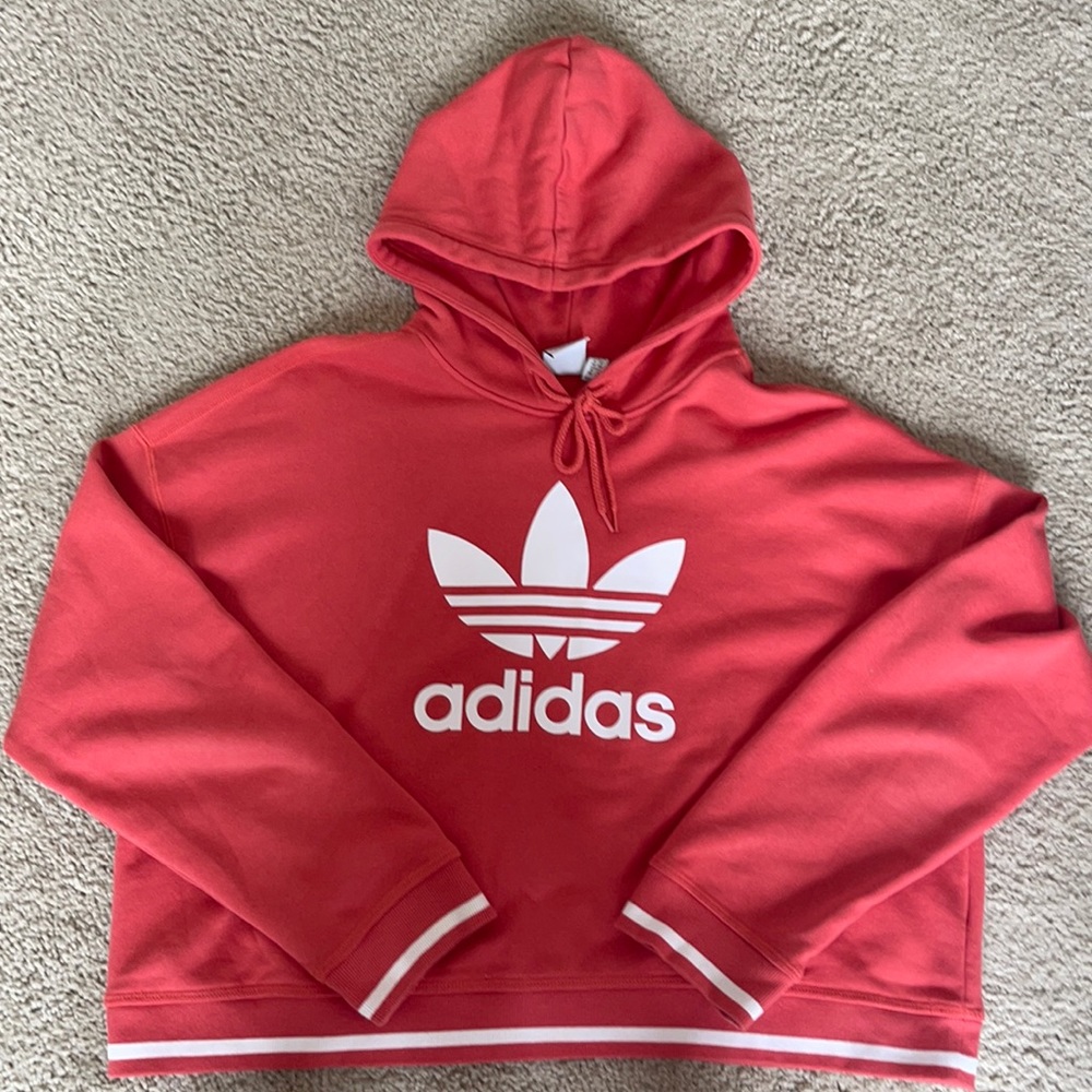 Adidas cropped sweatshirt